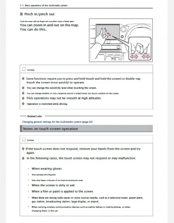 toyota voxy 2022-2023 navigation & multimedia system manual in english